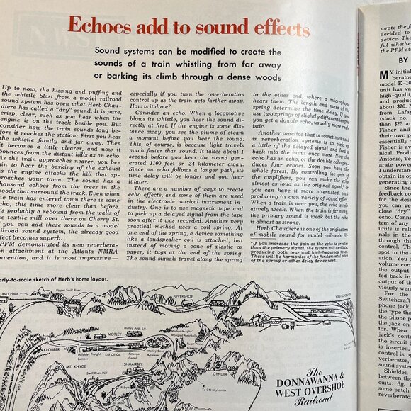 Model Railroader Magazine Back Issue u December 1973  Vol 40 No 12 Sound Effects - Picture 5 of 6